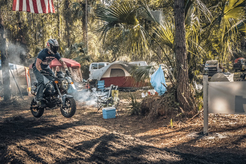 Illustration for article titled If Fight Club Had A Motorcycle Race, It Would Be The Woodsman Cup
